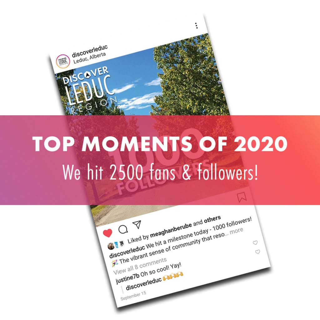 TOP MOMENTS OF 2020: We hit 2500 fans + followers