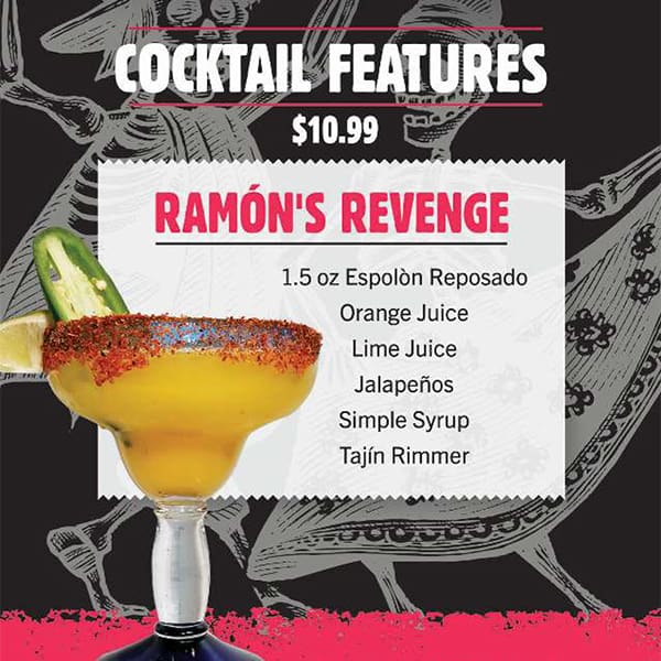 "Ramón's Revenge" from Habaneros Mexican Grill