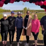 Team at Loop the Lake event at Telford Lake in Leduc, AB.